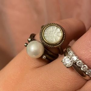 Pandora Pearl Ring
